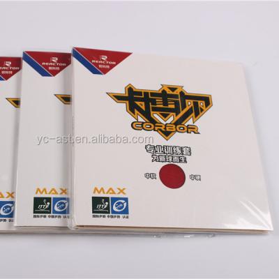 China ITTF Approve High Quality New Ping Pong Racket Rubber Carbor Corbor for sale