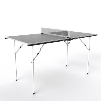 China HDF/MDF Mini Table Tennis Table Tennis Kids Game Room Indoor Portable Folding Table for sale