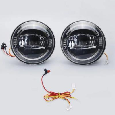 China Auto Led Headlight Jeep Wrangler JK 2007-2017 7inch Head Lamps Around LED Headlights Headlamp With Turn Signal Light for sale