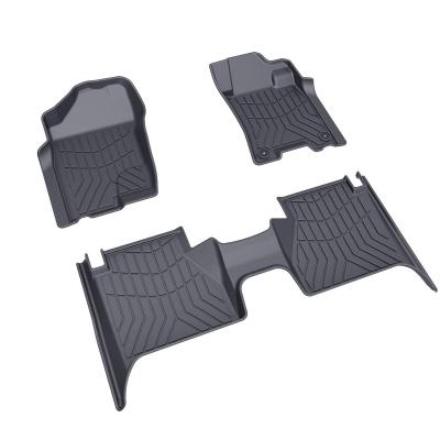 China Nissan Navara 2015-2020 Full Set Factory 3D Car Trunk Mat Waterproof Customized Trunk Floor Easy Cleaned Mat for sale