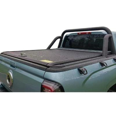 China Aluminum Alloy Tonneau Cover Car 4x4 Bed Cover Electric Flap Truck Bed Cover Pickup Roller Tonneau Cover for sale