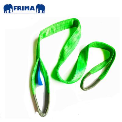 China Round Webbbing Sling CE/GS ISO 2 Ton Polyester Lifting Sling Webbing Sling for sale