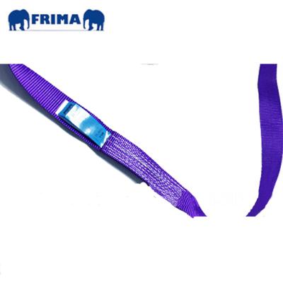 China 1M Customized webbing sling lifting sling lifting strap in polyester strap for sale