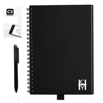 China Hot sale recycled erasable notebook planner waterproof smart reusable notebook for sale