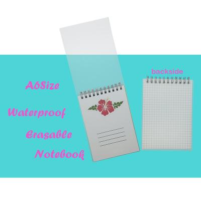 China Erasable Pen Magic Notebook Transparent Cover Reusable Mini Notepad Smart Book Erasable Notebook for sale