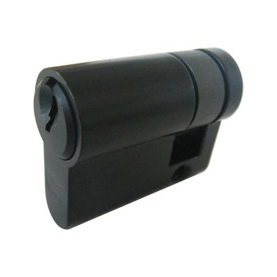 China Custom Design Lock Cylinder Wholesale Profile Brass Black Door Cylinder Lock OEM for sale