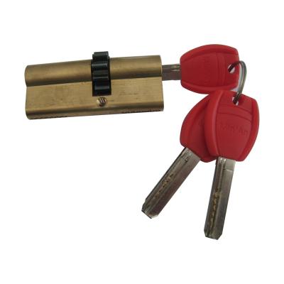 China High security anti-theft lock cylinder a b c keys,european standard gear lock cylinder for sale