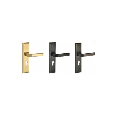 China Trending door handles with lock interior doors,high quality aluminum door knob lock set for sale