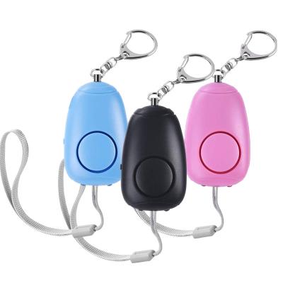 China 130dB USB rechargable wholesale self defense stuff for women keychains self defense for sale