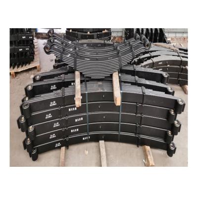 China Trailer Parts Heavy Truck Suspension System Leaf Spring Manufacturer Axle Semi Trailer Leaf Spring for sale