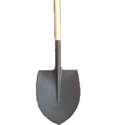 China Cultivating shovel D GRAB short wooden handle around steel shovel for sale