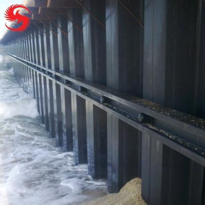 China GB/T 20933 constructions hot rolled style larson steel sheet pile used for cellular cofferdams for sale