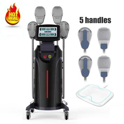 China 10 Weight Loss Tesla EMT Electric Muscle Work Out Stimulation EMS Fat Burn Sculptor Body Sculpt Slim Machine for sale