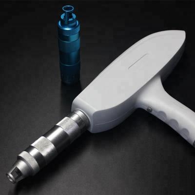 China Dye removal factory price q switch nd yag laser tattoo removal grip/handpiece for sale