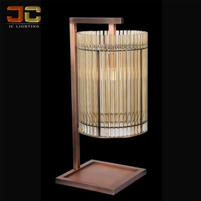 China Mordern modern hotel decorative luxury crystal table lamp for sale