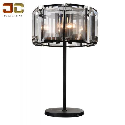 China Morden Modern Luxury Nordic Table Lamp Glass with Led Large Bed Light Zhongshan Table Lamp Cordless Crystal Chandelier Table Lamp for sale