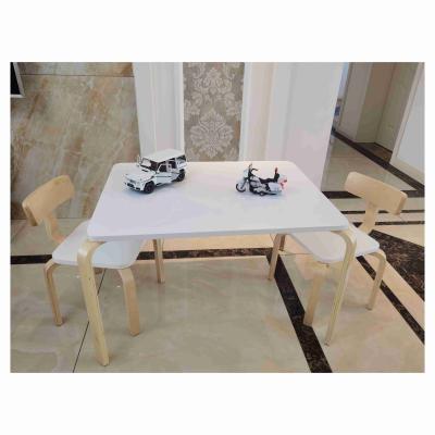 China Good Quality Bentwood Cheap Price Study Table And Chair For Kids Children for sale