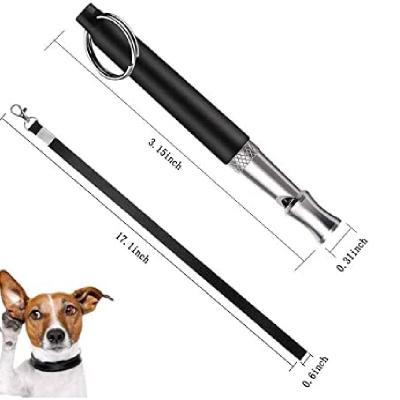 China Stored Ultrasonic Sound Adjustable Dog Whistle Metal Dog Whistle for Pet Training Cheapest Dog Training Products 2022Dog Whistle for sale