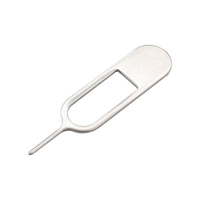 China IPhone and Android Best-019 Mobile SIM Card Tray Needle Opener Holder Ejector Pin Key Metal Tool For for sale