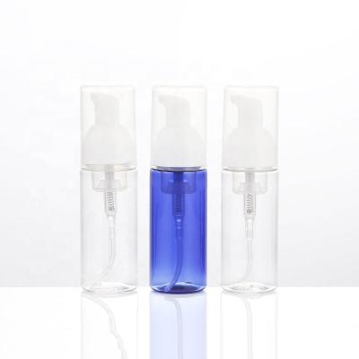 China Airtight Best Design Facial Cleanser Packing 30ml 50ml Pet Foam Pump Bottle for sale