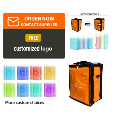 China Custom Waterproof Restaurant Pizza Bike Cooler Backpack Waterproof Food Thermal Insulated Pizza Delivery Bag for sale