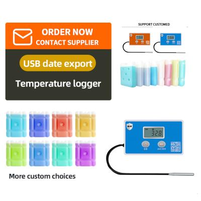 China Wireless temperature display recorder temperature sensor blood sample vaccine reagents special for transport 85*50*15 for sale