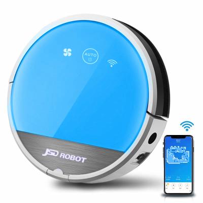 China Robot cleaner mopping JSD WiFi APP 12V appliances filter battery charger cleaner 1200w neatsvor s600 robot vacuum cleaner laser navig 2021 Te koop