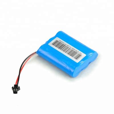 China Rechargeable Lights 12V 18650 Li Ion 3000mAh Lithium Battery Pack For Led Lights for sale