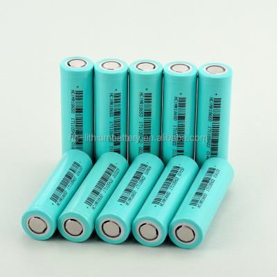 China Ebike Li-ion Battery Cells 18650 3.7V 2000mAh Rechargeable Cylindrical Prismatic Lithium Ion Battery for sale