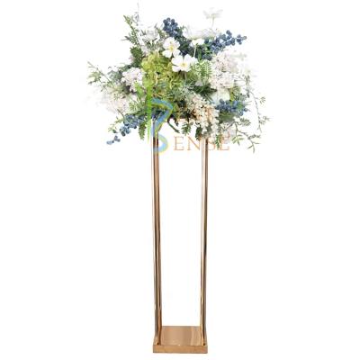 China 31.5 inch backdrop flower frame stand for wedding table centerpiece WCP-23 for sale