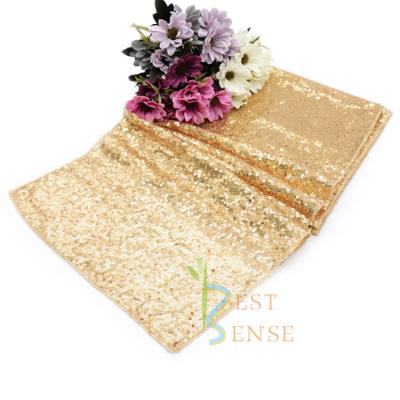 China Sequin Wedding Table Runner in Sequin to Wedding Decor for sale