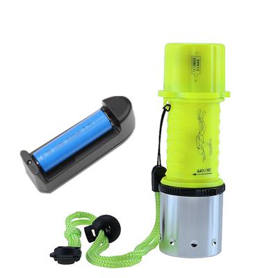 China Waterproof IP68 200LM XPE LED Magnetic Switch Hand Lamp Waterproof Small Powerful Led Flashlight Diving Torch for sale