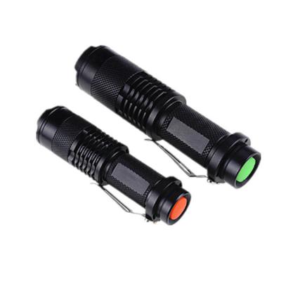 China Zoomable Led Lightweight SK68 High Lumen Beam 3 Mode 14500 Powered Zoom Water Resistant XML T6 18650 Led Tactical Flashlight for sale