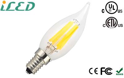 Chine Chauffez l'ampoule menée par filament blanche des ampoules C32 Dimmable de filament menée par 4w à vendre