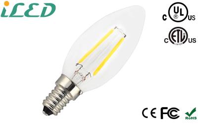 Cina Lampadine Dimmable bianco luminoso del filamento decorativo di E12 E14 E17 E26 E27 in vendita