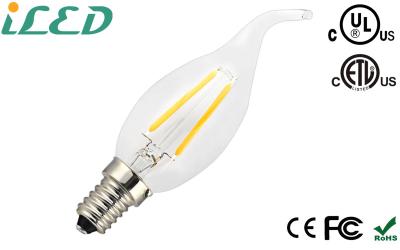 Chine 2 watts 90-265v ont mené les ampoules E12 E14 E27 de filament 2 ans de garantie à vendre