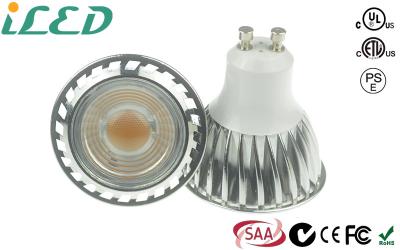 China Soft White COB Spot Lamps GU10 LED Light Bulbs 2500K 3000K 5W for sale