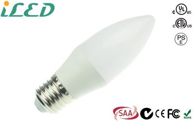 China 3000K Base Type  E27 Low Energy Candle Light Bulbs 3W 5W Nature White for sale