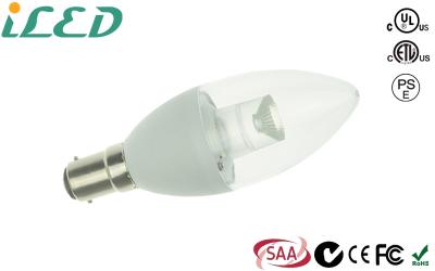 China 5W Environmental LED Candle Light Bulbs 6500 Kelvin Dimmable AC 220 Volts for sale