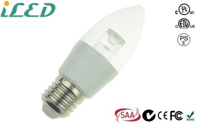 China Halogen E27 Daylight Led Filament Candle Bulb 4000K 30000 Hours Lifespan for sale