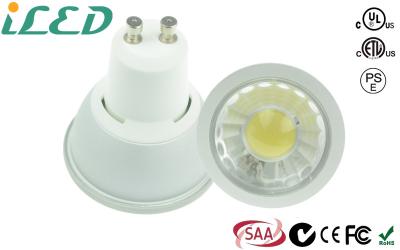 China Warm White 3000K Gu10 LED Spot Light COB Epistar 50W Equivalent 220V for sale