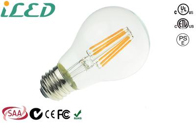 Chine 60 volt équivalent Dimmable A19 de l'ampoule E26 6W 120 de filament de watt chauffent le blanc à vendre