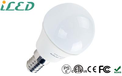 China ETL Aluminum SMD LED Globe Vanity Light Bulb Cool White , E14 E27 LED Lamp 4.5W for sale