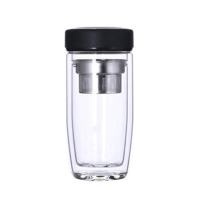 China New Design 2022 New Design Goose Egg Shape Viable Glass Water Bottle High Borosilicate BPA Logo Printing Free Custom Drinking Bottle for sale