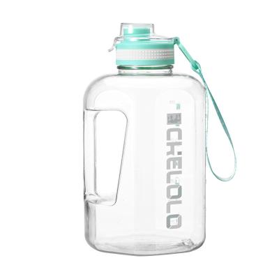 China Big Capacity 2L Color Cartoon Agriculture Portable Gym Travel Plastic Motivational Water Bottle Cute Hot Cute Bpa Free Tumbler for sale