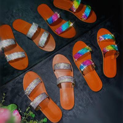 China Sandals 2020 Hot Selling Flip Flop Slippers Summer Autumn Spring Fashion Trend Influencer Women Slides for sale