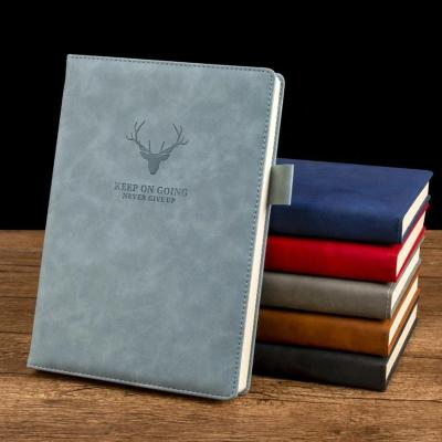 China Promotional PU A5 Or B5 Diary Hardcover Diary Book School Gift School Gift Use Leather Notebook for sale