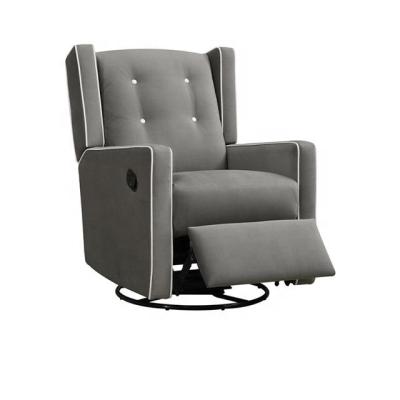 China EUROPEAN side pulling with rocking swivel function and 360 degree recliner lounge chair for sale