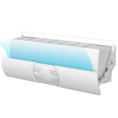 China Plasma Sterilization/Electronic Control Electric Blow Air Conditioner Wind Remote Control Anti-straight Deflector Baffle Direct Blowing Windshield For Home Office for sale