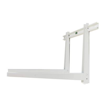 China 2021 New Factory Price Commercial Galvanized Floor Standing Plate Wall Bracket For Outdoor Air Conditioner Unit for sale